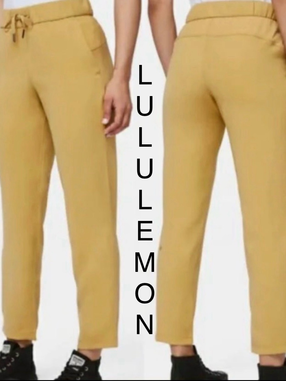 Lululemon / “On The Fly” Woven Pant - Mustard Yellow - Women’s 8